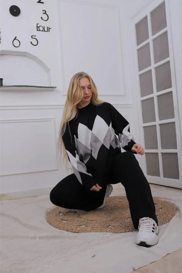 🔥Limited stock available 55% OFF🔥Sweater & Pants Set – Stay Warm, Look Stunning! ✨