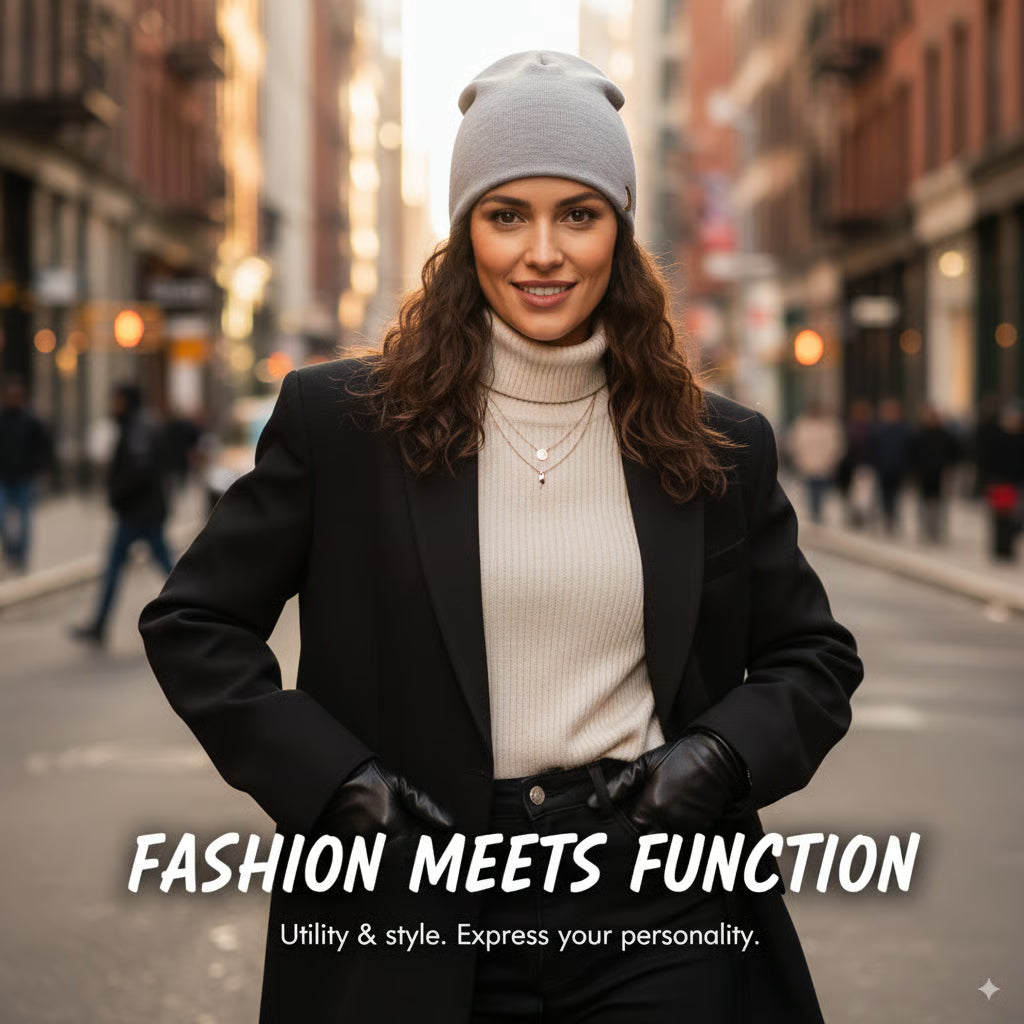 🔥FreeTail Magnetic Beanie – Stay Warm, Stay Stylish