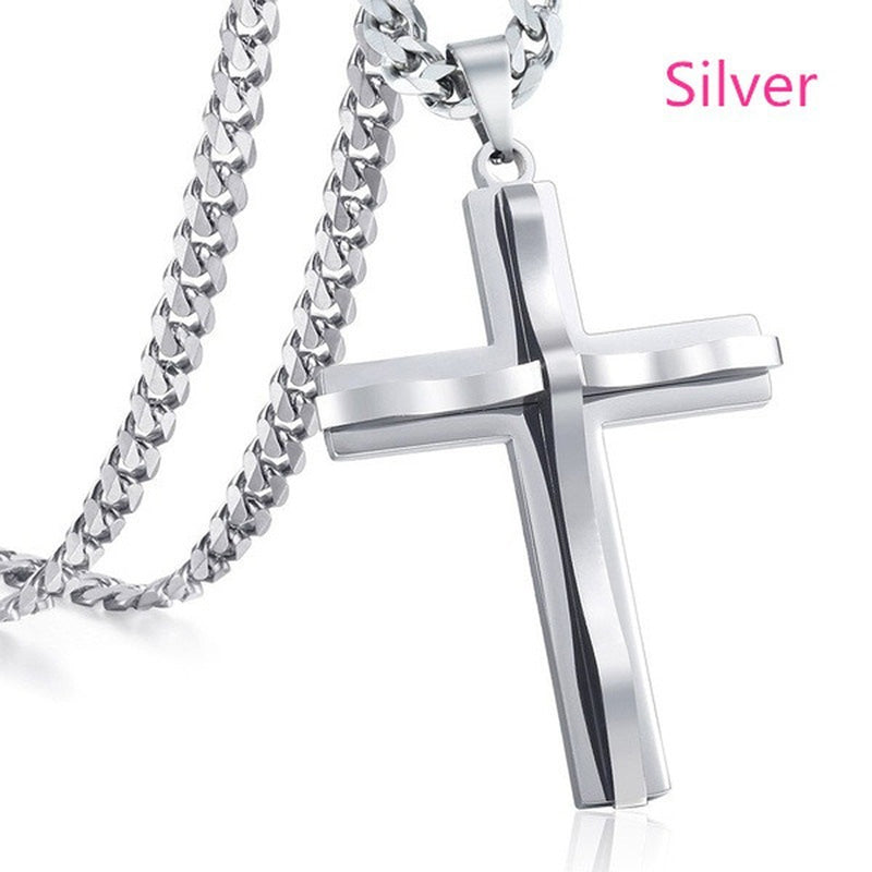 Cross Necklace for Men