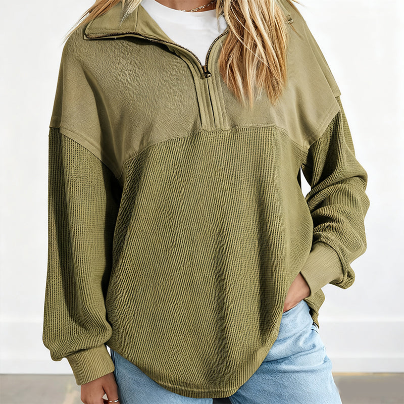 🔥 LIMITED SALE! 55% OFF – Ultra-Soft Half-Zip Sweatshirt That Keeps You Warm, Stylish & Comfy!
