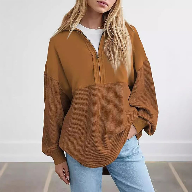 🔥 LIMITED SALE! 55% OFF – Ultra-Soft Half-Zip Sweatshirt That Keeps You Warm, Stylish & Comfy!
