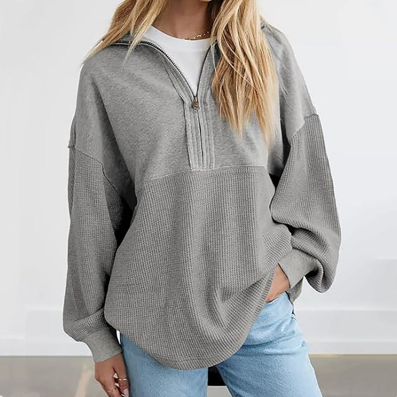 🔥 LIMITED SALE! 55% OFF – Ultra-Soft Half-Zip Sweatshirt That Keeps You Warm, Stylish & Comfy!