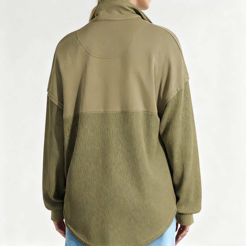 🔥 LIMITED SALE! 55% OFF – Ultra-Soft Half-Zip Sweatshirt That Keeps You Warm, Stylish & Comfy!