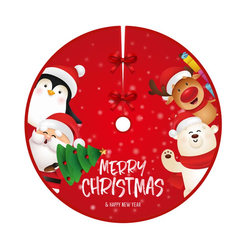 Beautiful Christmas Tree Skirt: Holiday Atmosphere