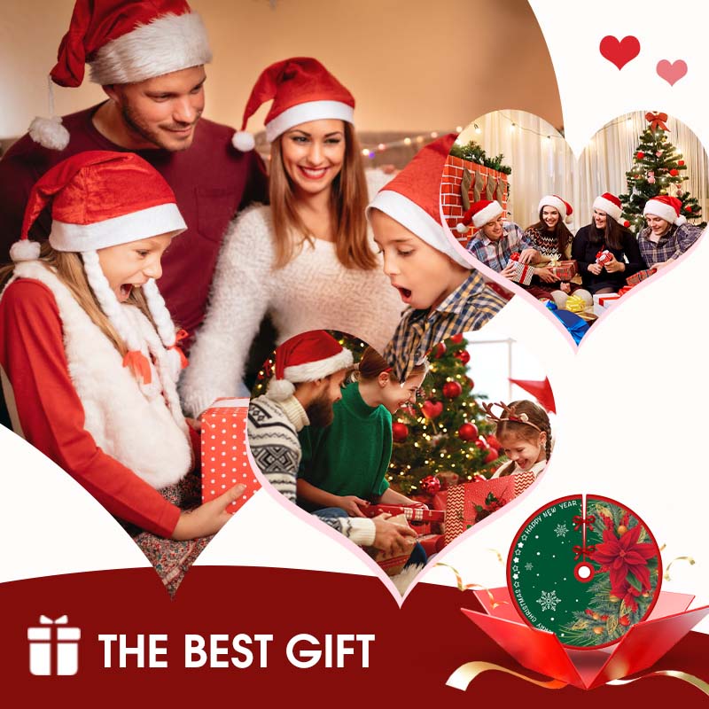 Beautiful Christmas Tree Skirt: Holiday Atmosphere