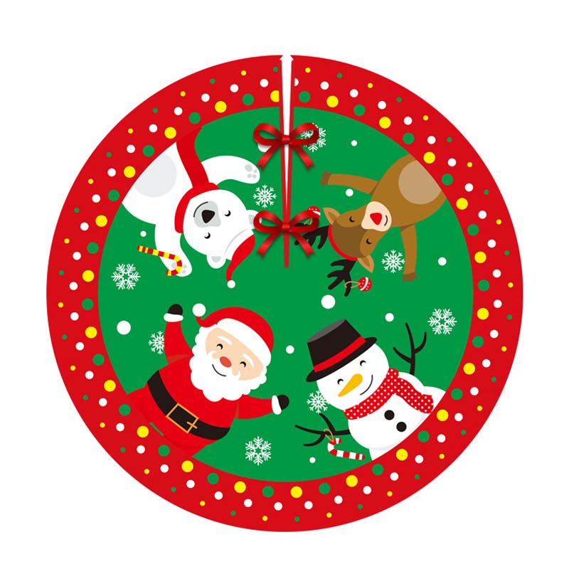 Beautiful Christmas Tree Skirt: Holiday Atmosphere
