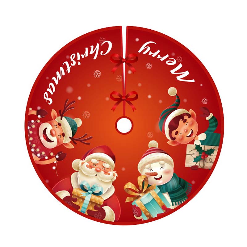 Beautiful Christmas Tree Skirt: Holiday Atmosphere