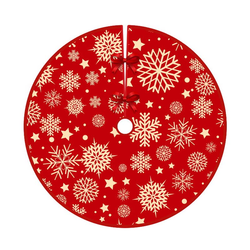 Beautiful Christmas Tree Skirt: Holiday Atmosphere