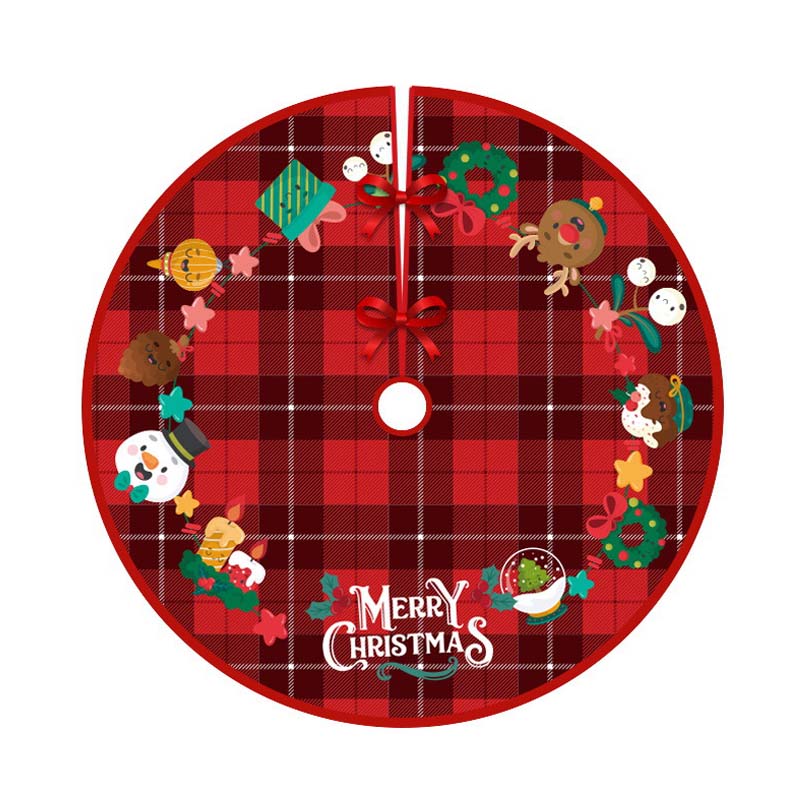 Beautiful Christmas Tree Skirt: Holiday Atmosphere