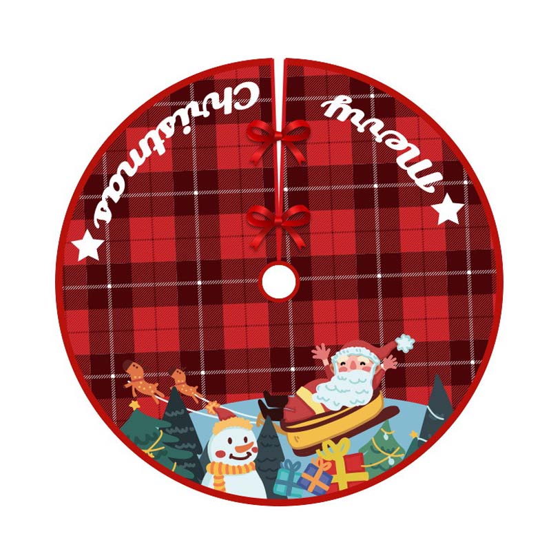 Beautiful Christmas Tree Skirt: Holiday Atmosphere