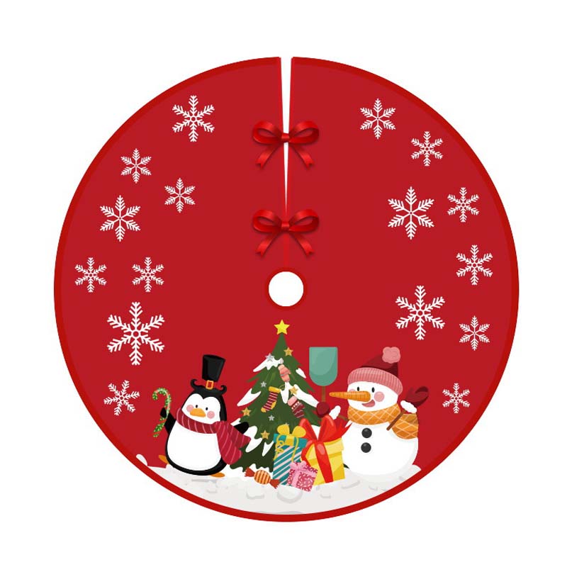 Beautiful Christmas Tree Skirt: Holiday Atmosphere