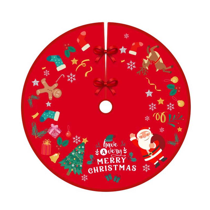 Beautiful Christmas Tree Skirt: Holiday Atmosphere