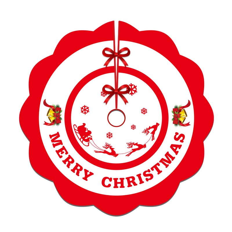 Beautiful Christmas Tree Skirt: Holiday Atmosphere