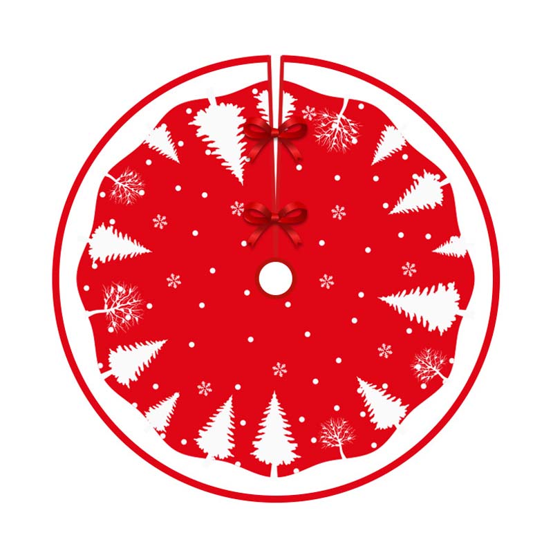 Beautiful Christmas Tree Skirt: Holiday Atmosphere