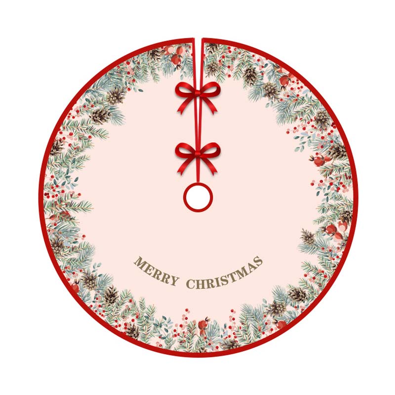 Beautiful Christmas Tree Skirt: Holiday Atmosphere