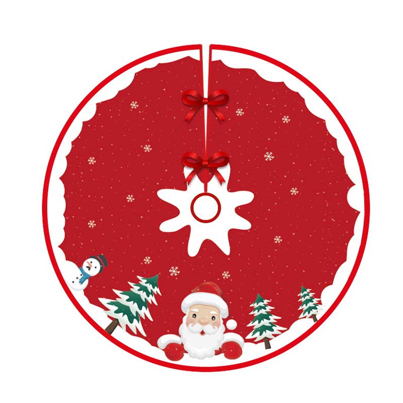 Beautiful Christmas Tree Skirt: Holiday Atmosphere
