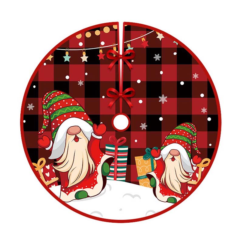 Beautiful Christmas Tree Skirt: Holiday Atmosphere