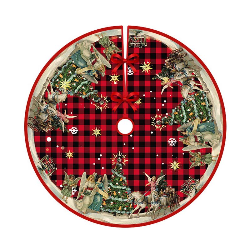 Beautiful Christmas Tree Skirt: Holiday Atmosphere