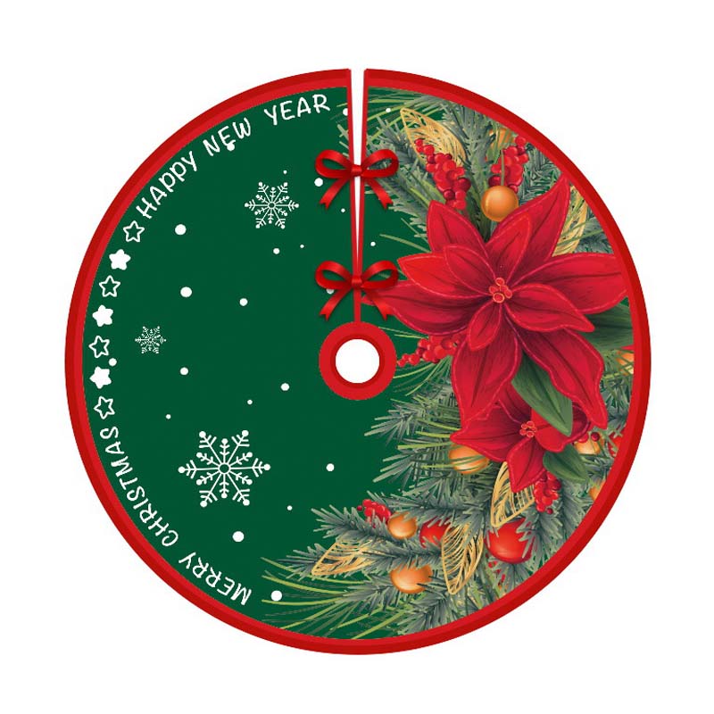 Beautiful Christmas Tree Skirt: Holiday Atmosphere