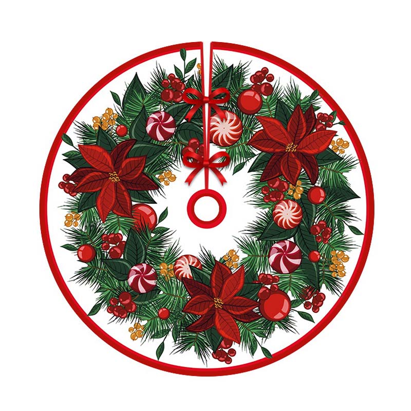 Beautiful Christmas Tree Skirt: Holiday Atmosphere