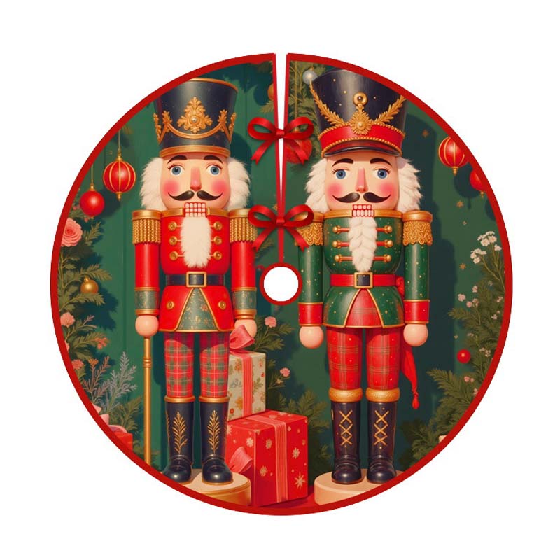 Beautiful Christmas Tree Skirt: Holiday Atmosphere