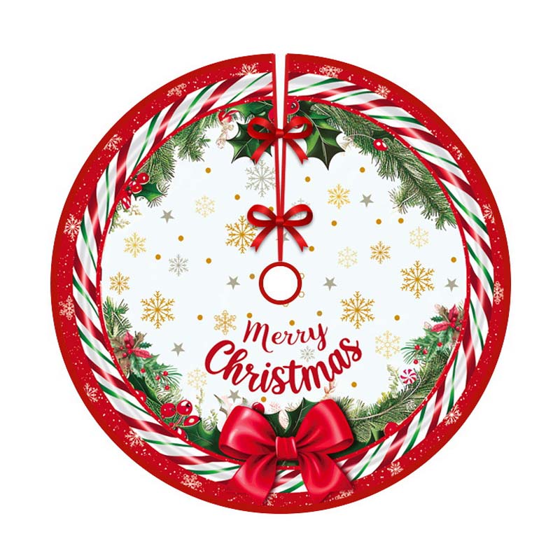 Beautiful Christmas Tree Skirt: Holiday Atmosphere