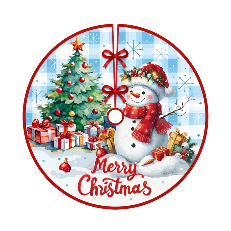 Beautiful Christmas Tree Skirt: Holiday Atmosphere