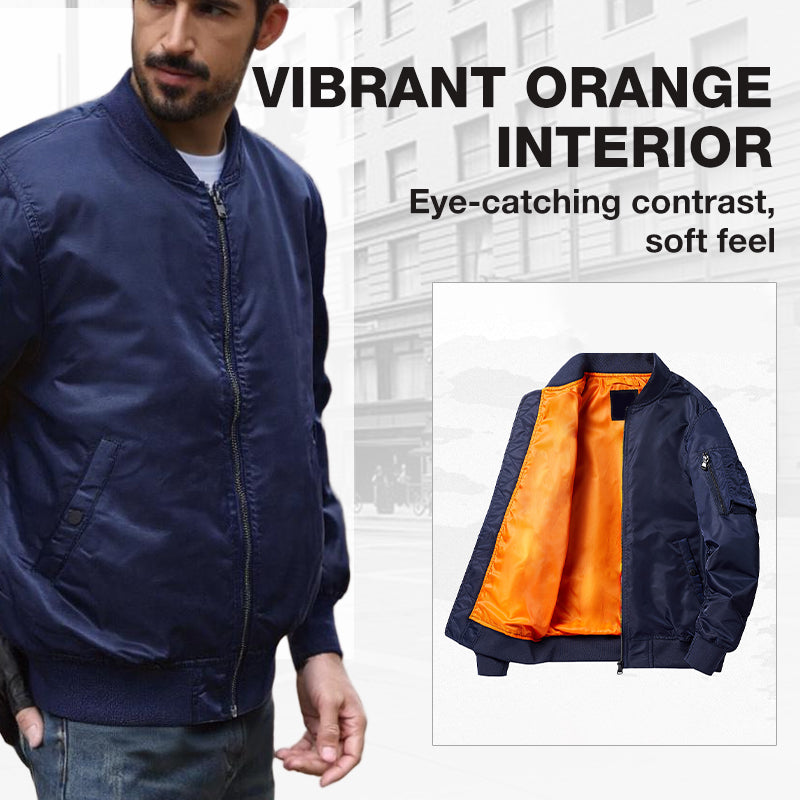 🔥Men’s Aviator Flight Jacket – Premium Warmth Meets Street-Ready Style (🔥Now on Sale!)