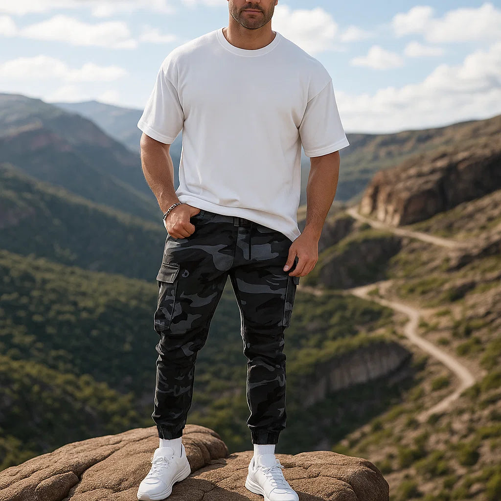 ๐ Rugged Tactical Work Pants โ ๐ช Durable Nylon-Cotton | ๐ง Multi-Pocket | ๐ฒ Outdoor & Work Ready