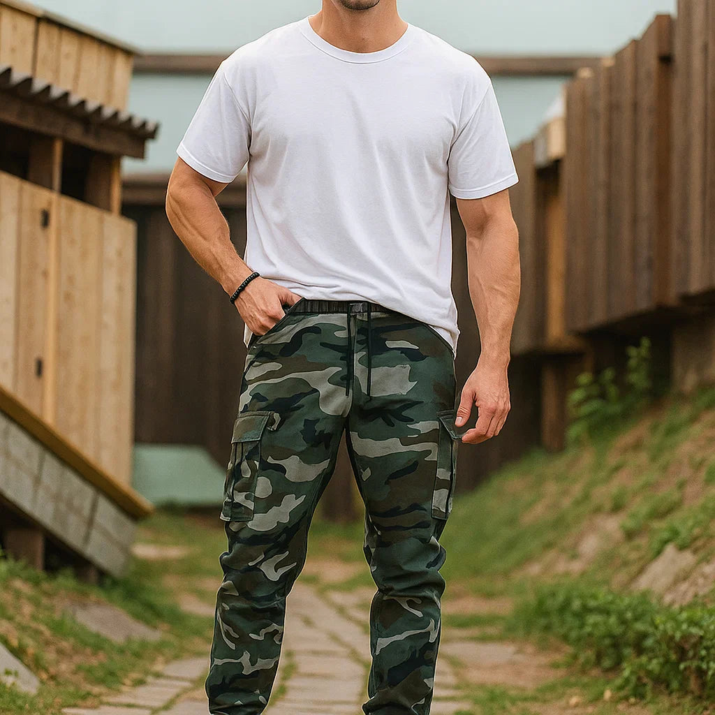 ๐ Rugged Tactical Work Pants โ ๐ช Durable Nylon-Cotton | ๐ง Multi-Pocket | ๐ฒ Outdoor & Work Ready