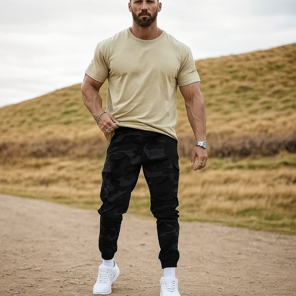 ๐ Rugged Tactical Work Pants โ ๐ช Durable Nylon-Cotton | ๐ง Multi-Pocket | ๐ฒ Outdoor & Work Ready