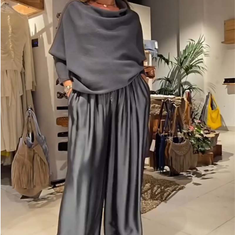 ✨ Chic 2-Piece Off-Shoulder Lounge Set – Soft, Flattering & Effortlessly Stylish | Up to 60% OFF Today!