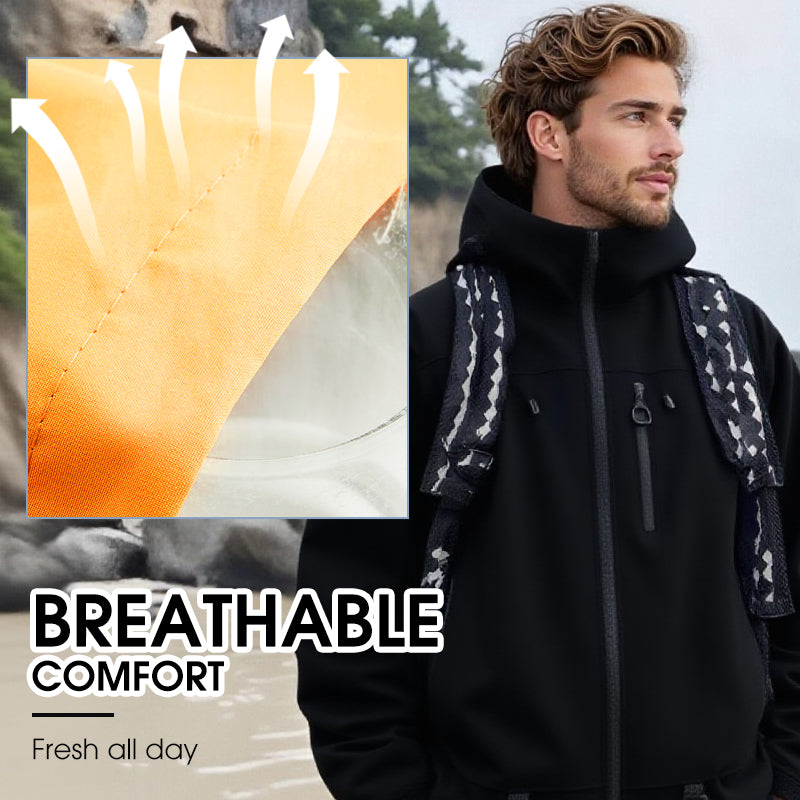 🌧️ Conquer Any Weather – Premium Waterproof Outdoor Jacket