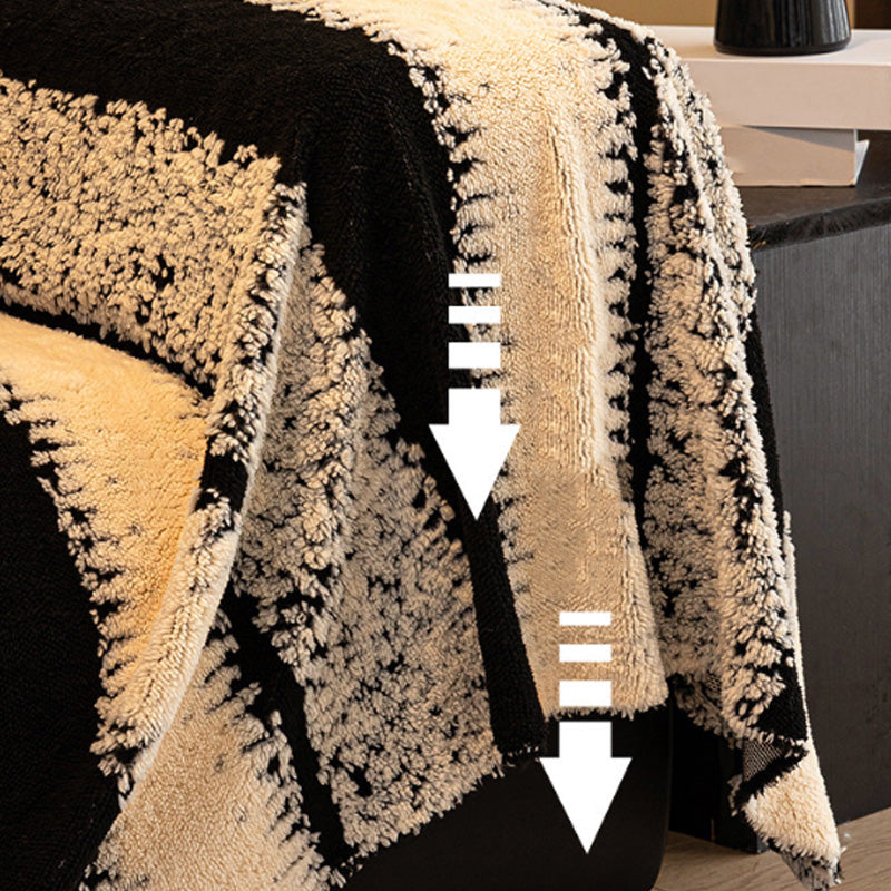 Luxury Plush Non-Slip Couch Cover – Pet-Friendly, Scratch-Resistant, Machine-Washable Sofa Protector