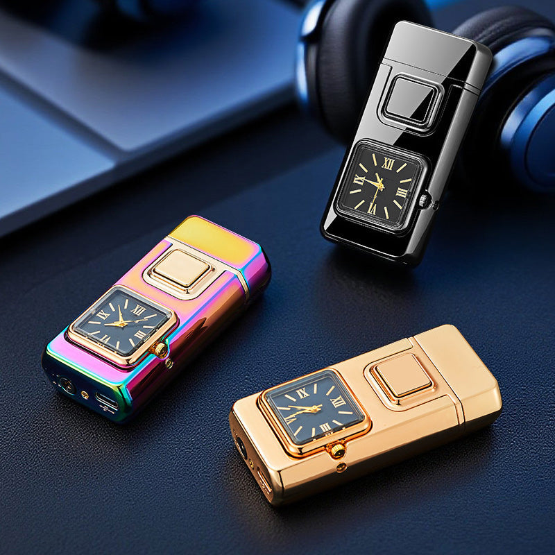 ⏳Time-Limited Special⏰Multifunctional Creative Lighter with Integrated Watch