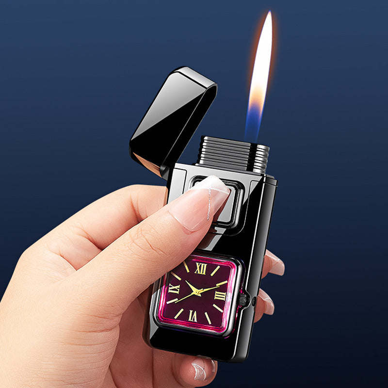 ⏳Time-Limited Special⏰Multifunctional Creative Lighter with Integrated Watch