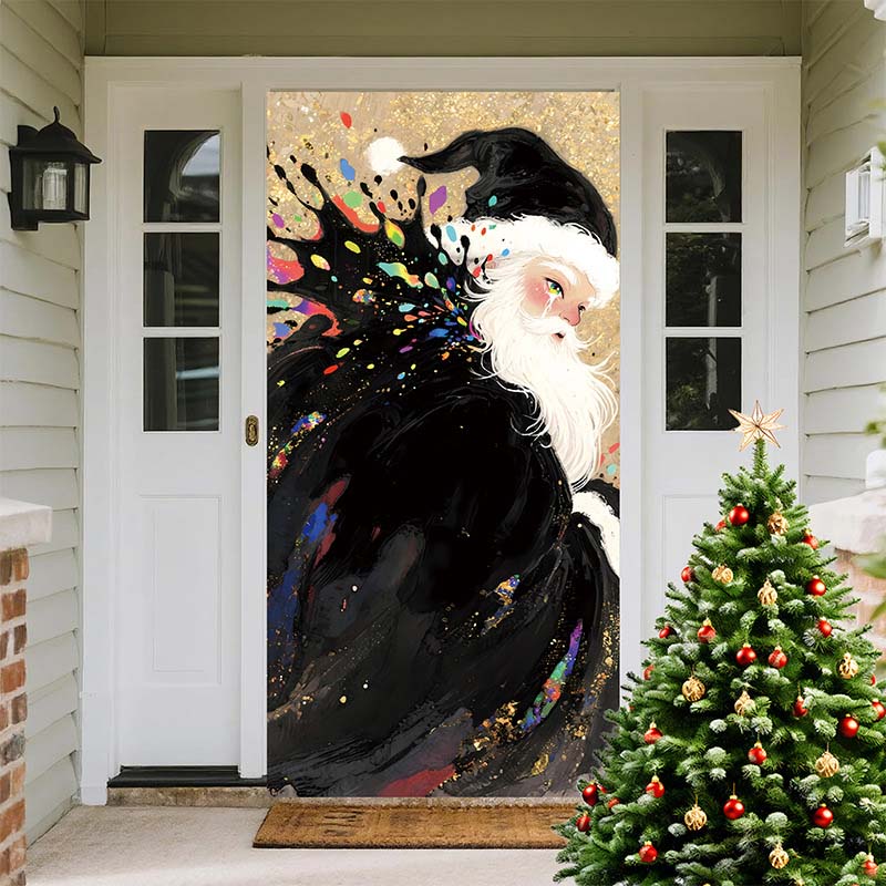 ⏰Christmas Limited Sale 50% OFF!!🎄Christmas Door Cover For Instant Holiday Decor