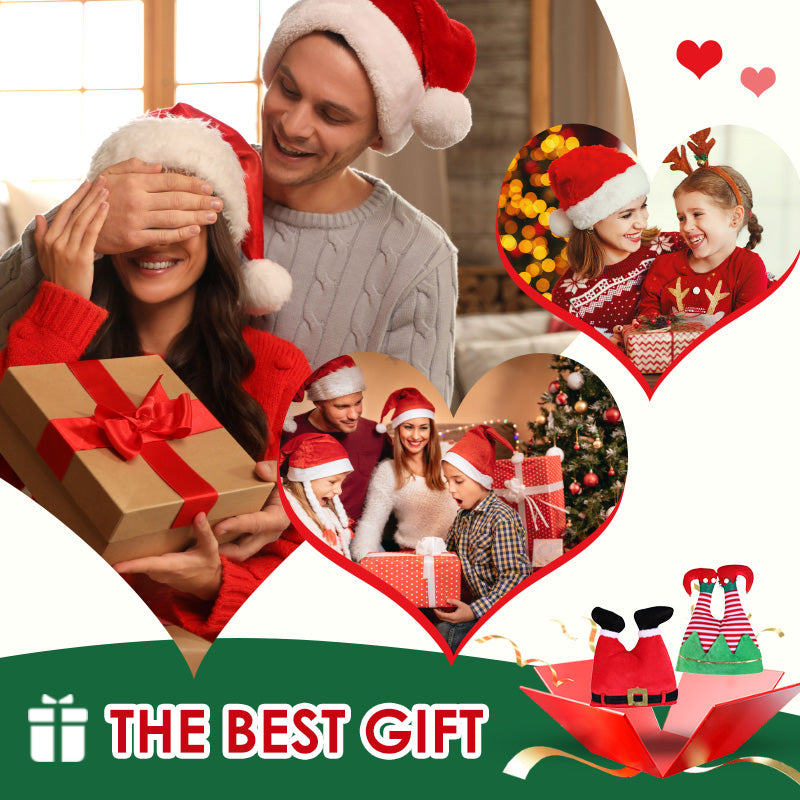 🎅 Christmas Funny Santa & Elf Pants Hat – Hilarious Holiday Party Headwear for Festive Laughs & Photos!