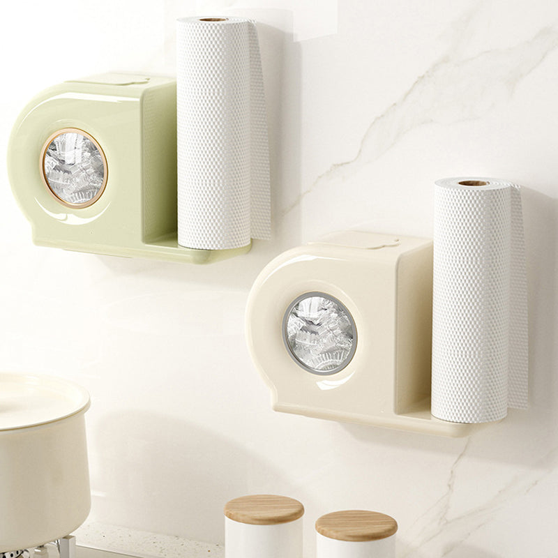 2-in-1 Drill-Free Food Wrap Storage Box