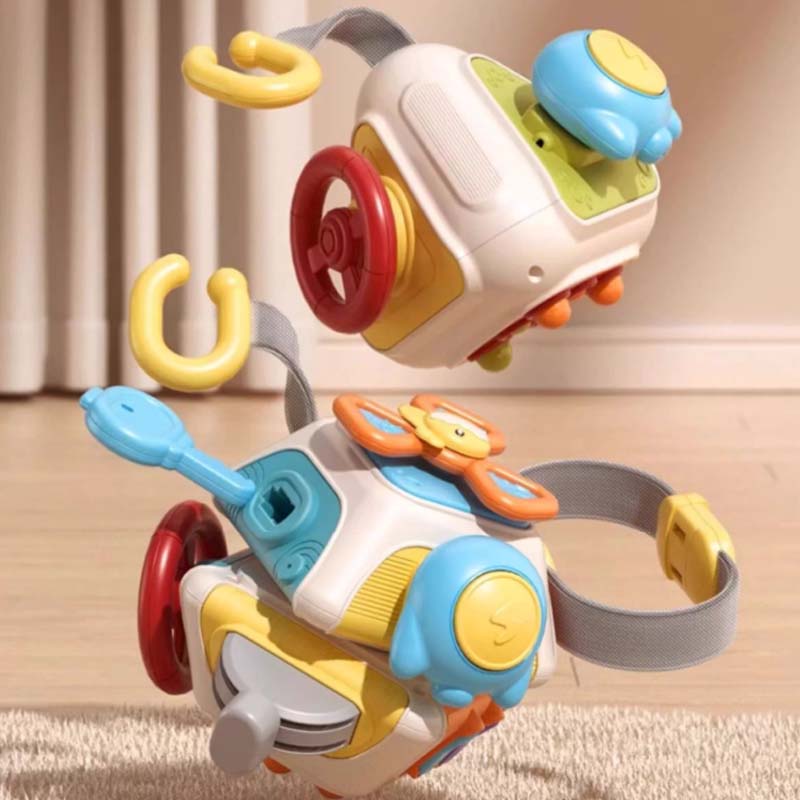 🧩✨ SmartPlay Multi-Activity Busy Cube – The Ultimate Exploration Toy for Curious Toddlers! 🌈