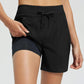 🌞Summer sale 50% DISCOUNT❄️Women's 5" Swim Board Shorts High Waisted Quick Dry Swimsuit Swimming Bottoms
