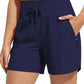 🌞Summer sale 50% DISCOUNT❄️Women's 5" Swim Board Shorts High Waisted Quick Dry Swimsuit Swimming Bottoms