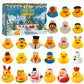 🎄49% OFFER🦆Christmas Rubber Ducks Advent Calendar