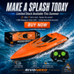 🚤 LIMITED-TIME 50% OFF! ✨ Dual-Motor RC Boat – 2.4GHz, Waterproof, Impact-Resistant 🌊