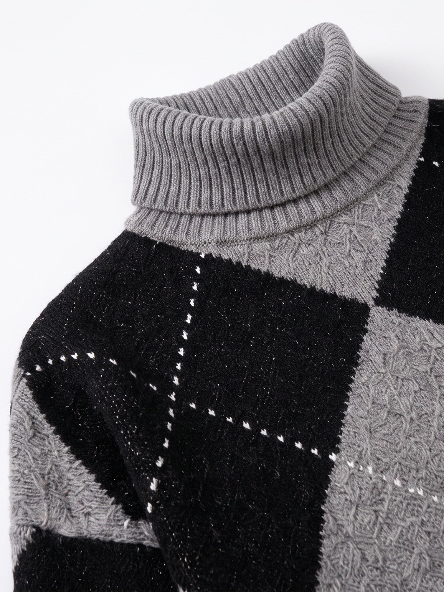 🍂✨ Women's Argyle Knit Sweater & Skirt Set – Elegant, Cosy & Effortlessly Chic