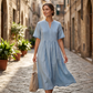 🔥 Today Only – Up To 50% OFF 👗 Women's Loose Casual V-Neck Dress✨