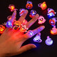 🔥🎃Spooky Season Hot Sale 50% OFF ‼️✨LED Light Halloween Glowing Ring 💍| Flashing Light‑Up Party Favor for Halloween Night👻