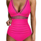 🌷 Meet Summer BIG sale ￡11.99 ONLY TODAY!!🏝️Mesh Tummy Control Swimsuit