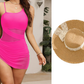 💎 51% OFF! 💎 Women's Sexy One-Piece Swim Dress – Ruched Slim Fit, High-Waisted Tummy Control & Sheer Mesh Detail 🩱✨