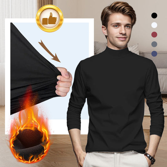 🔥New Hot Selling🔥Men's Mercerized Cotton Stretch Warm&Comfortable Base Layer Top